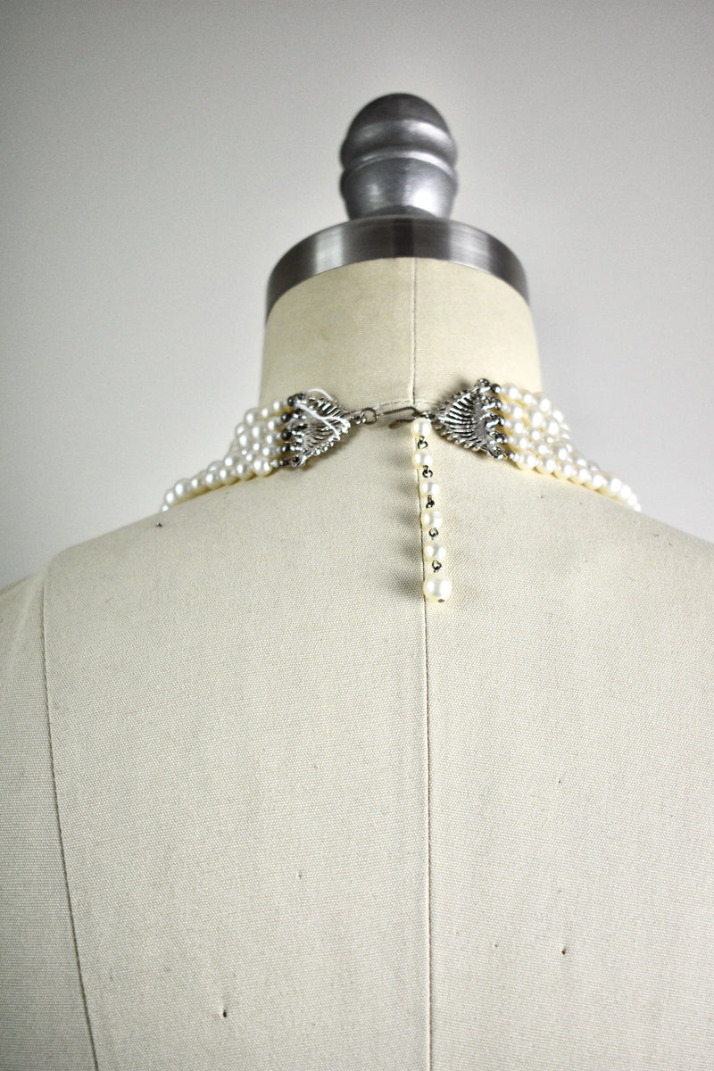 Vintage 1960s Faux Ivory Pearls