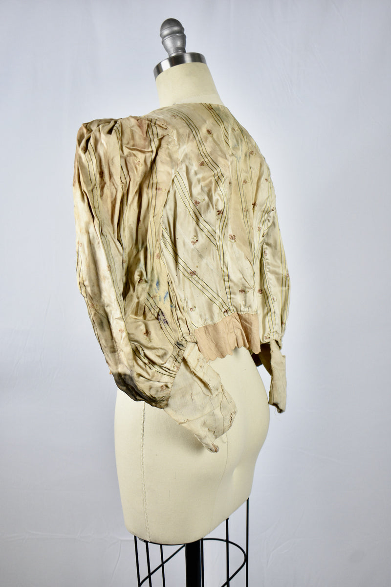 Vintage Victorian Gold Button Down Top-Study