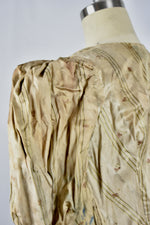 Vintage Victorian Gold Button Down Top-Study