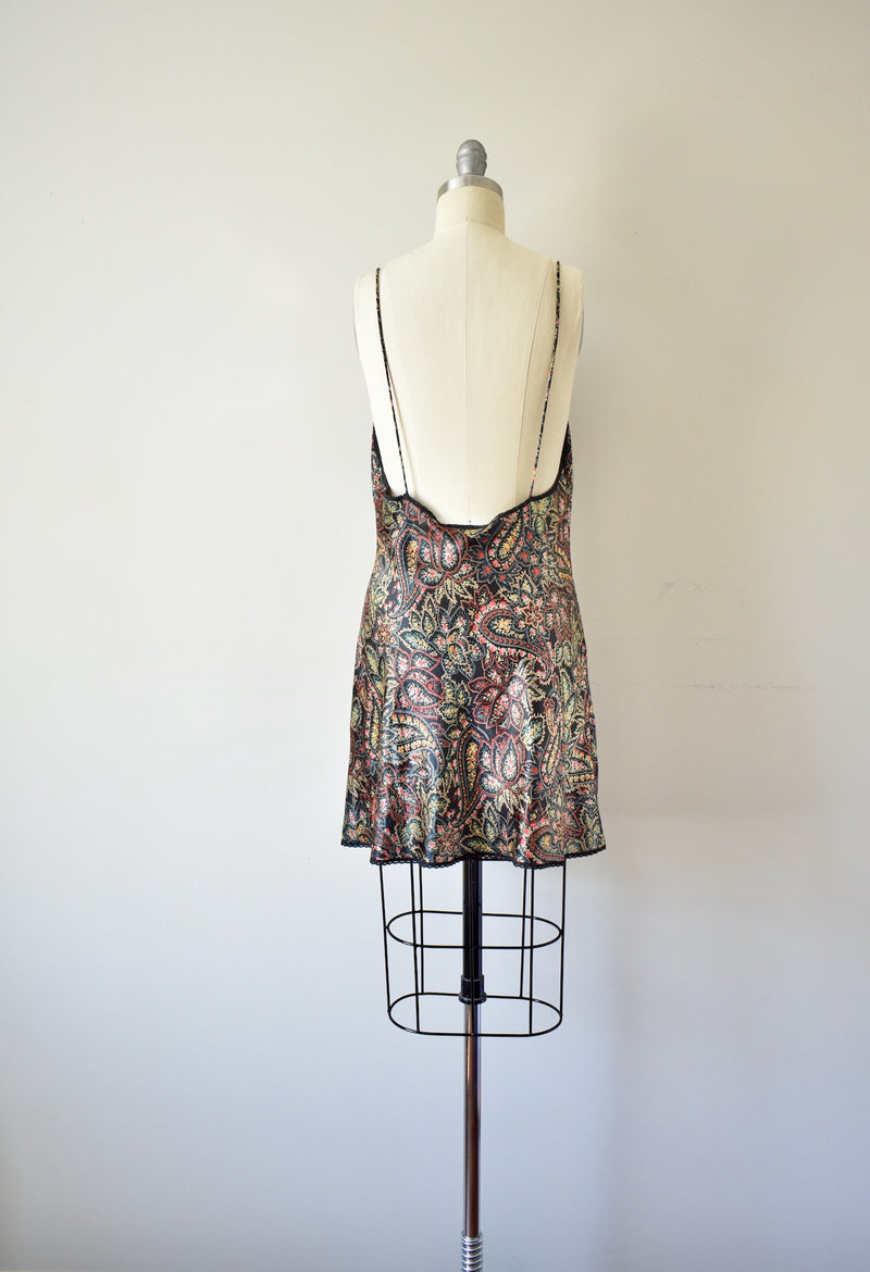 70s Multi Color VIntage Slip