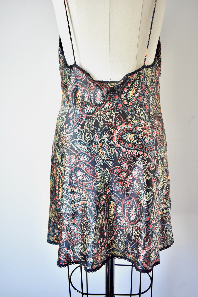 70s Multi Color VIntage Slip
