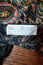 70s Multi Color VIntage Slip