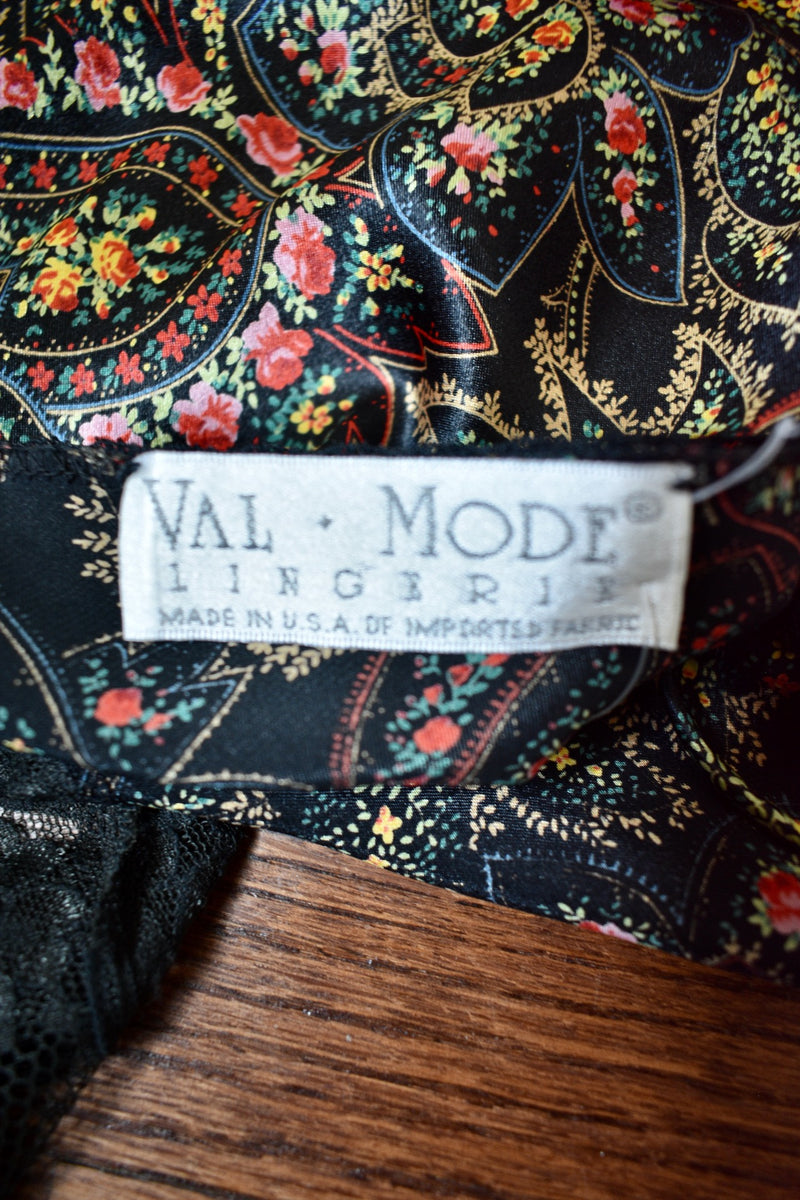 70s Multi Color VIntage Slip