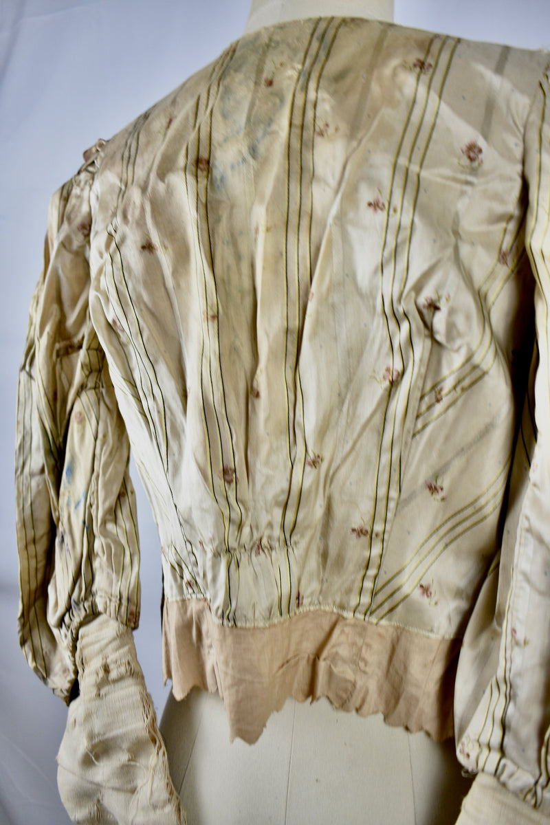 Vintage Victorian Gold Button Down Top-Study