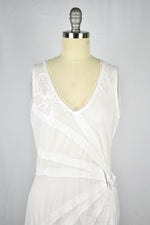 Vintage 1990s Poleci Cotton Sleeveless Dress