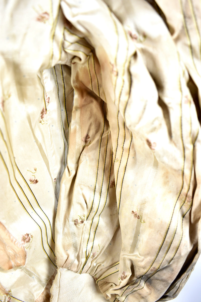 Vintage Victorian Gold Button Down Top-Study