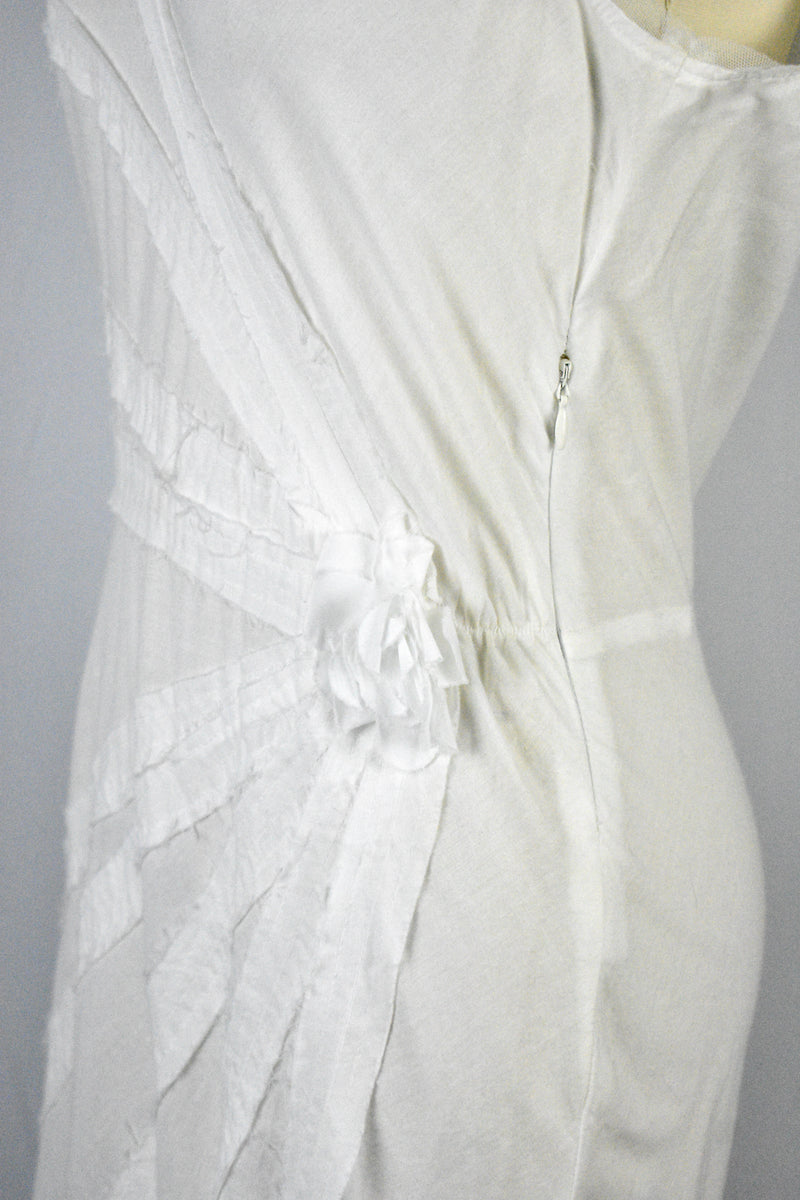 Vintage 1990s Poleci Cotton Sleeveless Dress