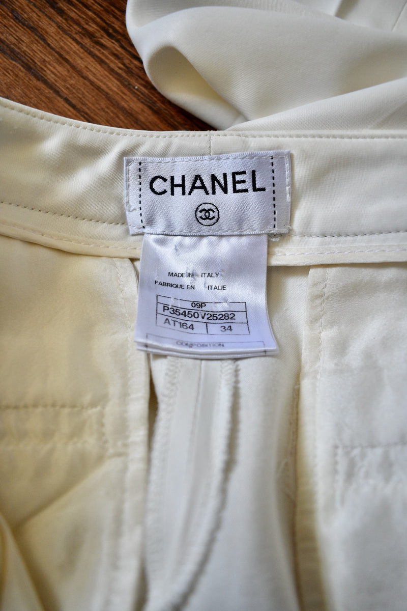 Chanel White Pants From The Spring Collection 2009