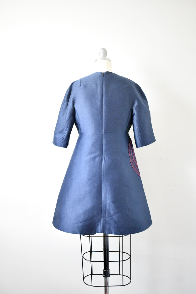Stella McCartney Blue Mini Dress Made In Italy
