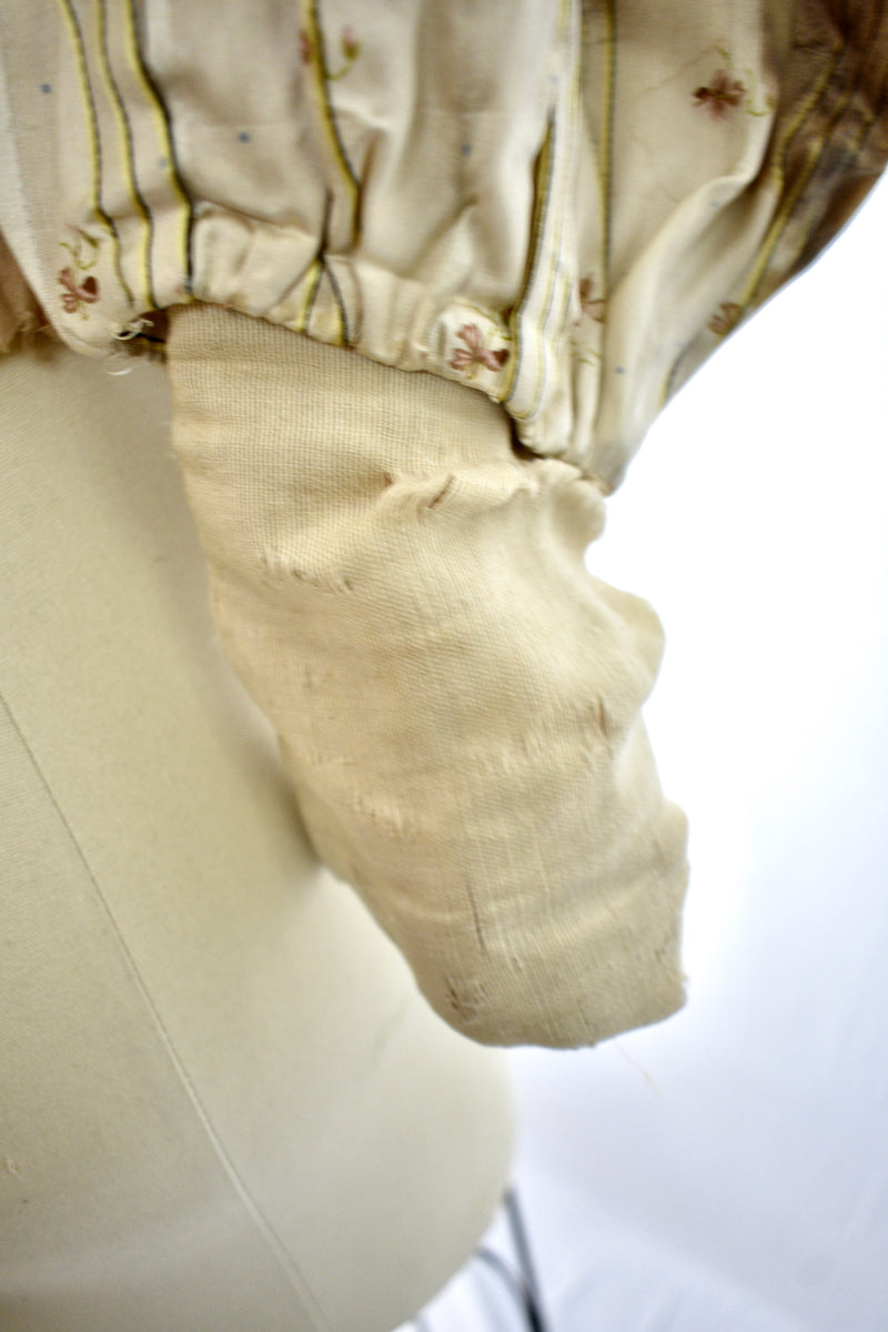 Vintage Victorian Gold Button Down Top-Study