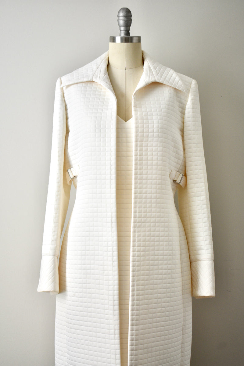 White Anne Klein Dress and Jacket Suit