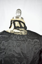 Vintage Victorian Lace High Collar Blouse
