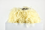 Vintage 1960s Jan Leslie Custom Design Ivory Ostrich Feather Hat
