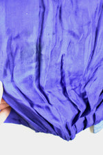Antique Victorian Lady's Royal Blue Silk Blouse