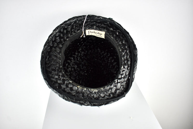 Vintage 1960s Parkridge Exclusives Raffia Hat