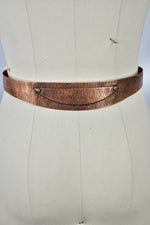 Vintage 1950s Renoir Brass Belt