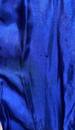 Antique Victorian Lady's Royal Blue Silk Blouse