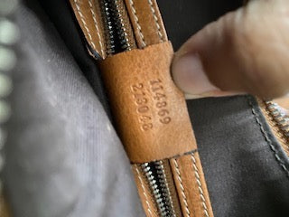 Gucci Jackie Equestrian Style Canvas Shoulder Bag